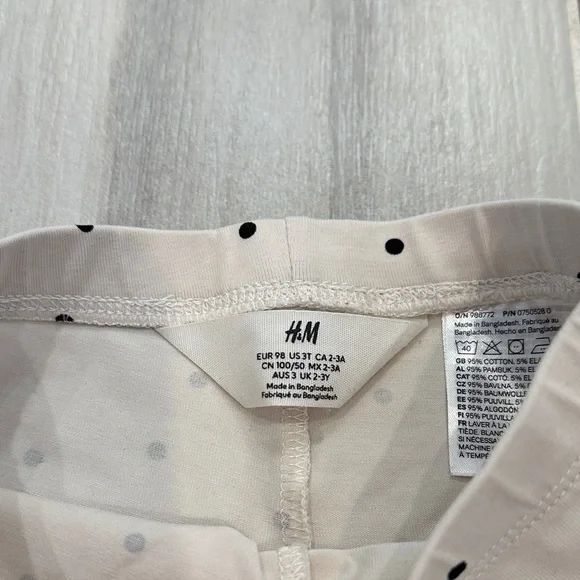 H&M 3T Kids' Assorted Color Leggings Set - Picture 10 of 15